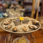 Publican Oysters on a half-shell at the bar